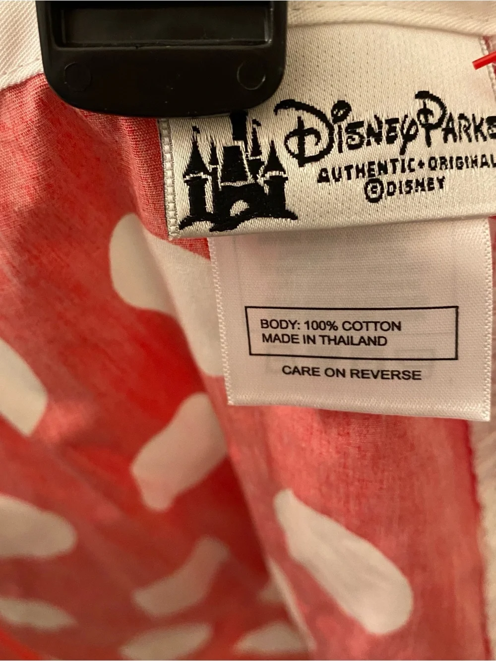 Disney Parks Adult Minnie Mouse Polka Dot Half Apron Ruffled Red White NEW